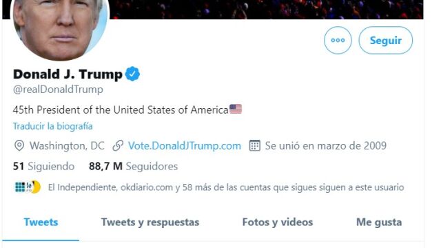 Twitter ha bloqueado la cuenta de Trump y eliminado sus últimos tuits