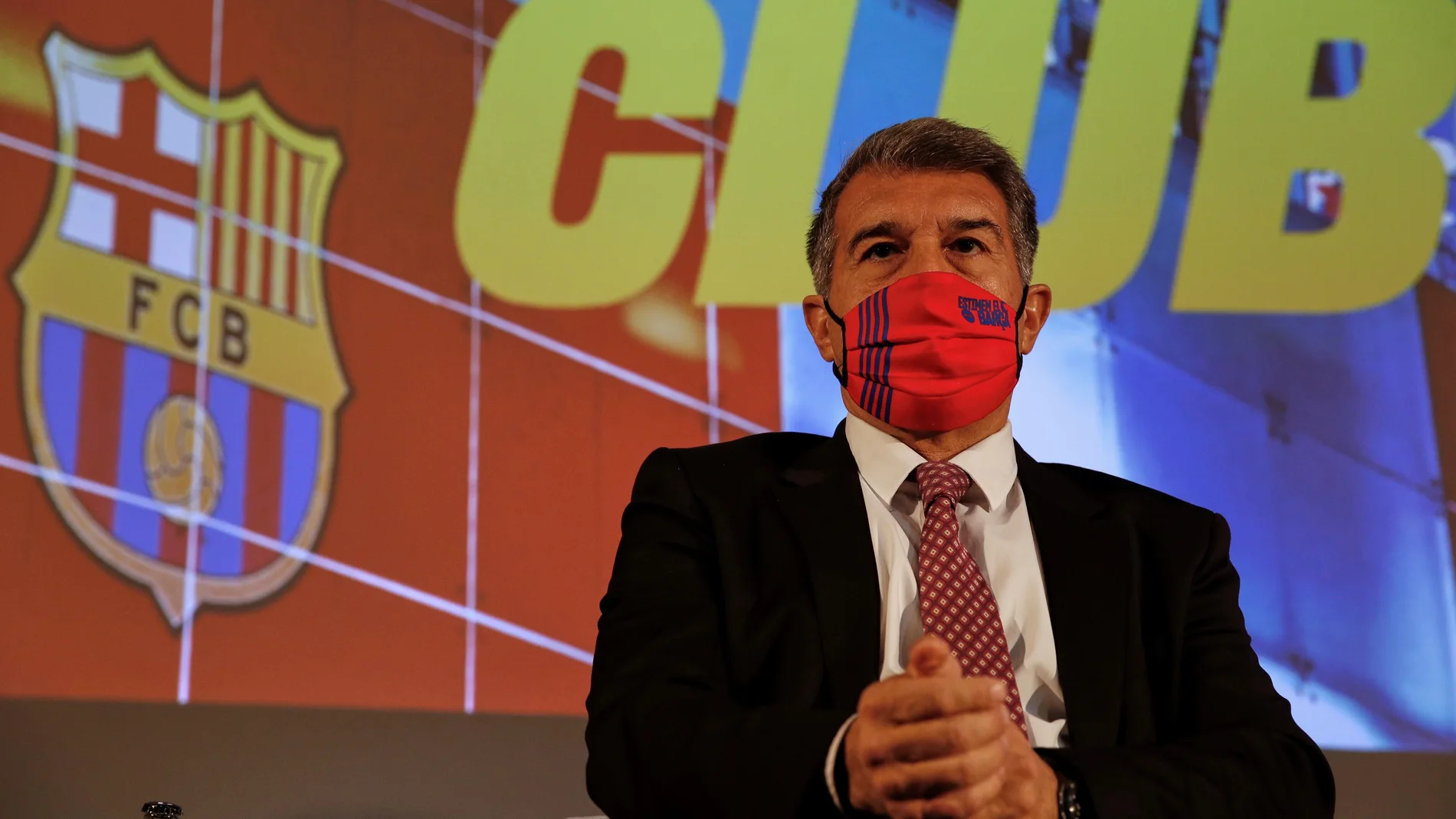 G-El precandidato a la presidencia del FC Barcelona Joan Laporta ha hablado sobre la independencia de Cataluña