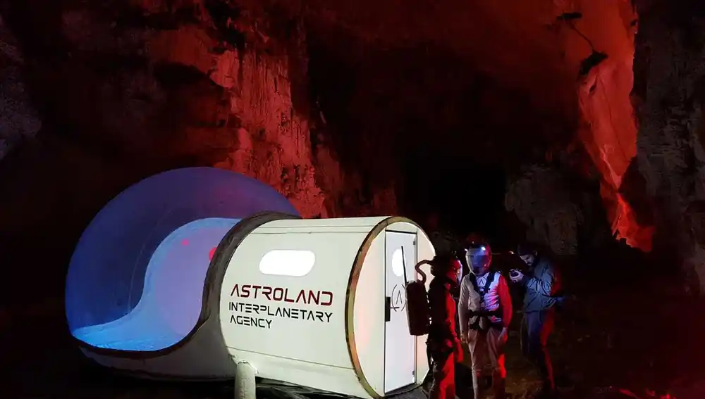 Astroland es una agencia cuyo objetivo es simular las condiciones marcianas