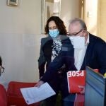El procurador socialista José Francisco Martín registra las enmiendas a los presupuestos