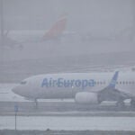 Un avión de la compañía Air Europa en el Aeropuerto de Madrid-Barajas Adolfo Suárez