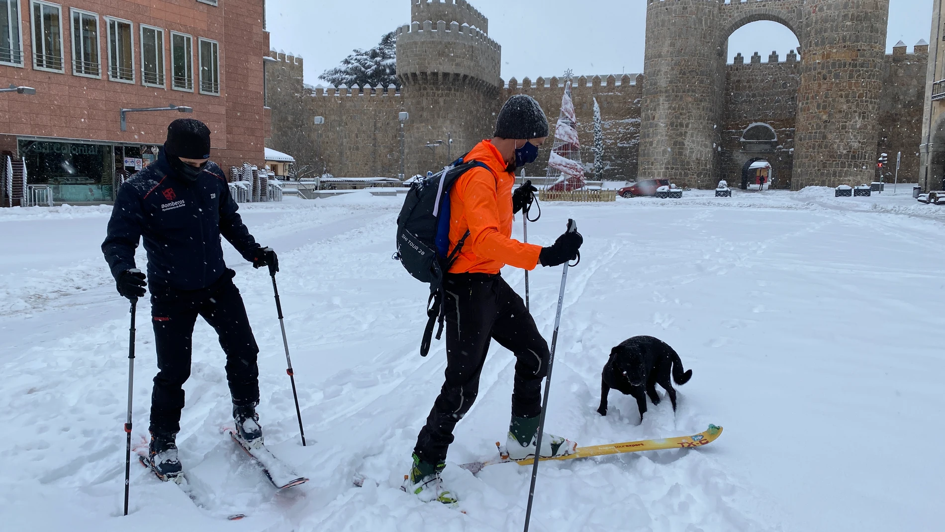 Temporal de nieve en Ávila