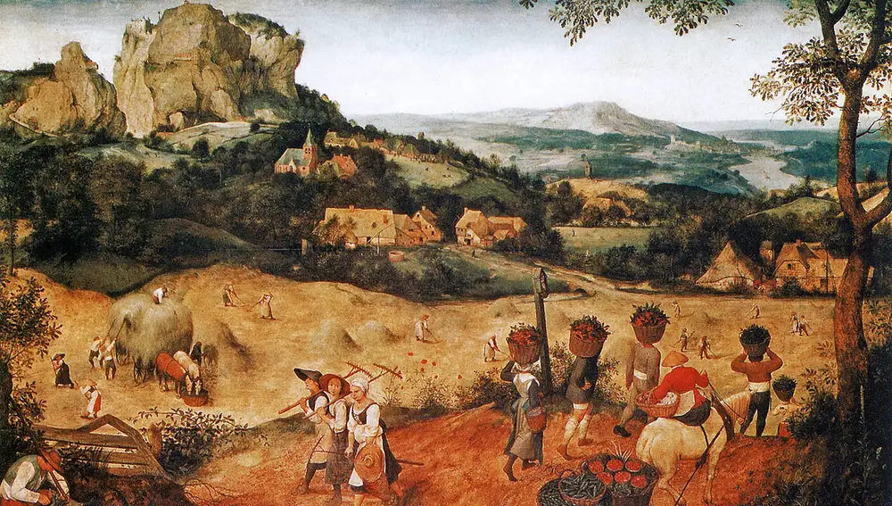 La siega del heno (1565).