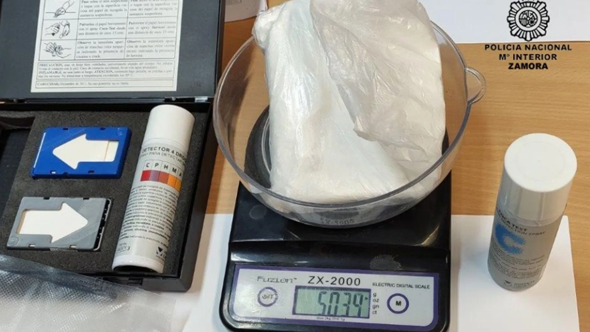 Detenido en Zamora por tráfico de drogas cuando le iban a multar por no haber pasado la ITV