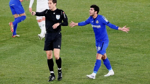 Carles Aleñá con el Getafe.