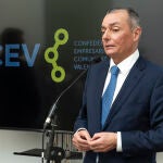 El presidente de la Confederación Empresarial de la Comunitat Valenciana (CEV), Salvador Navarro
