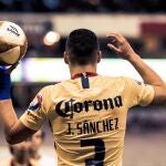 Jorge Sánchez con el América.