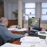 El vicepresidente Igea se reúne por videoconferencia con el sector de la Hostelería
