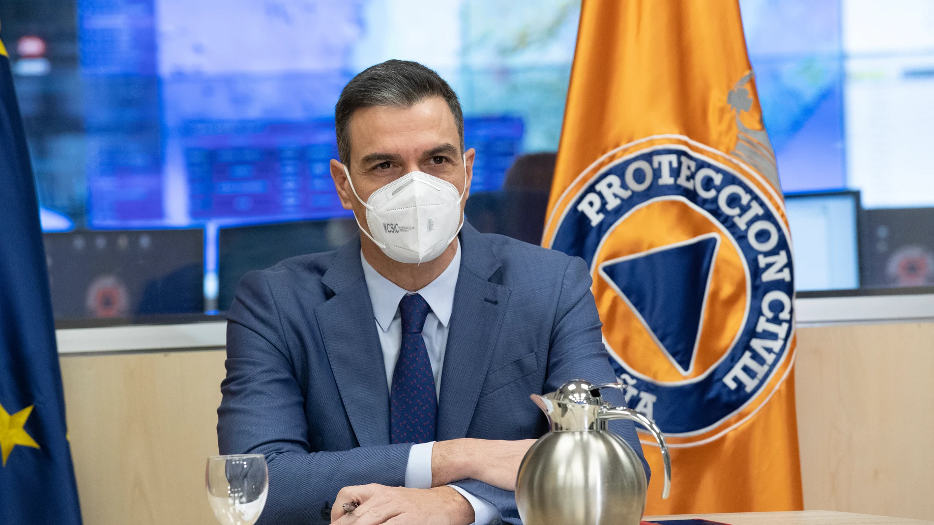El presidente del Gobierno, Pedro Sánchez