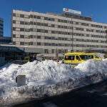 El temporal Filomena ha obligado a los hospitales a poner en marcha sus protocolos de emergencias
