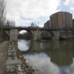 Río Duero a su paso por la localidad burgalesa de Aranda de Duero