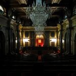 Aspecto del hemiciclo del Parlament de Cataluña