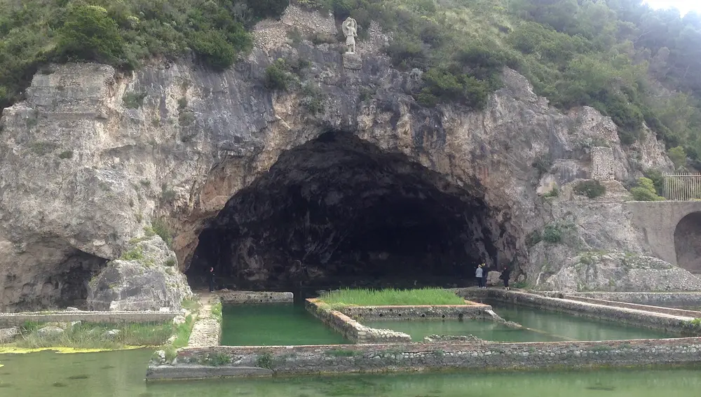 La gruta de la Villa de Tiberio