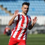 Manu Morlanes con el Almería.