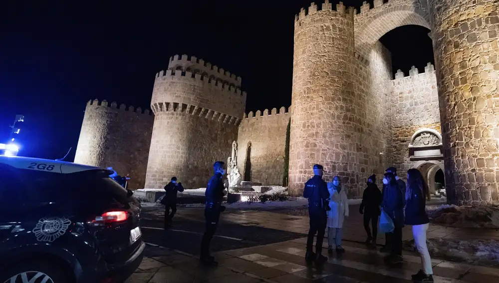 Pruebas de la Policía de Ávila