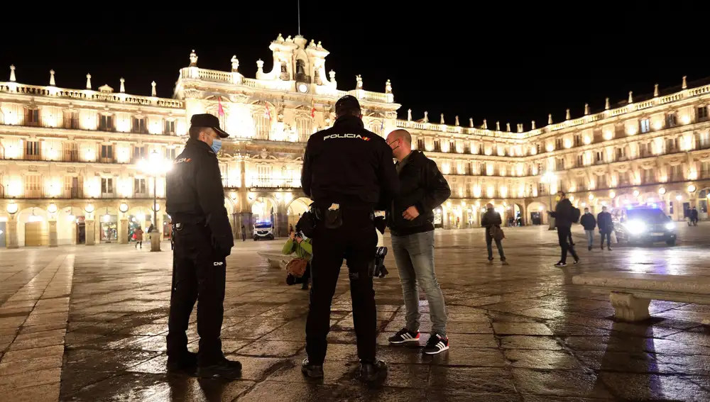 Agentes de la Policía Nacional de Salamanca