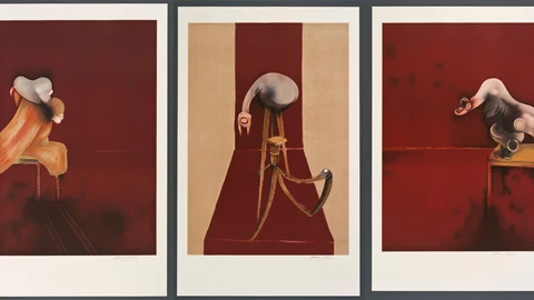 "tríptico (1944), de Francis Bacon