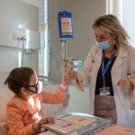 El programa para los niños se desarrolla en el Hospital del Vall d'Hebron