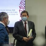 Puig y los agentes sociales han presentado hoy el Plan Resiste para los sectores más afectados por la pandemia con 340 millones