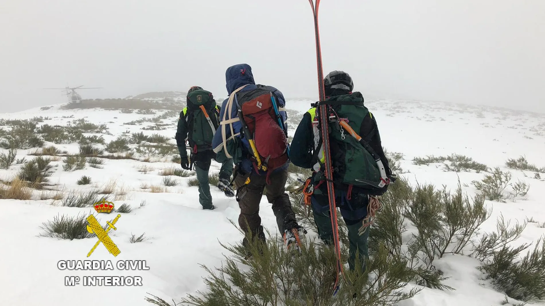 Rescate del montañero