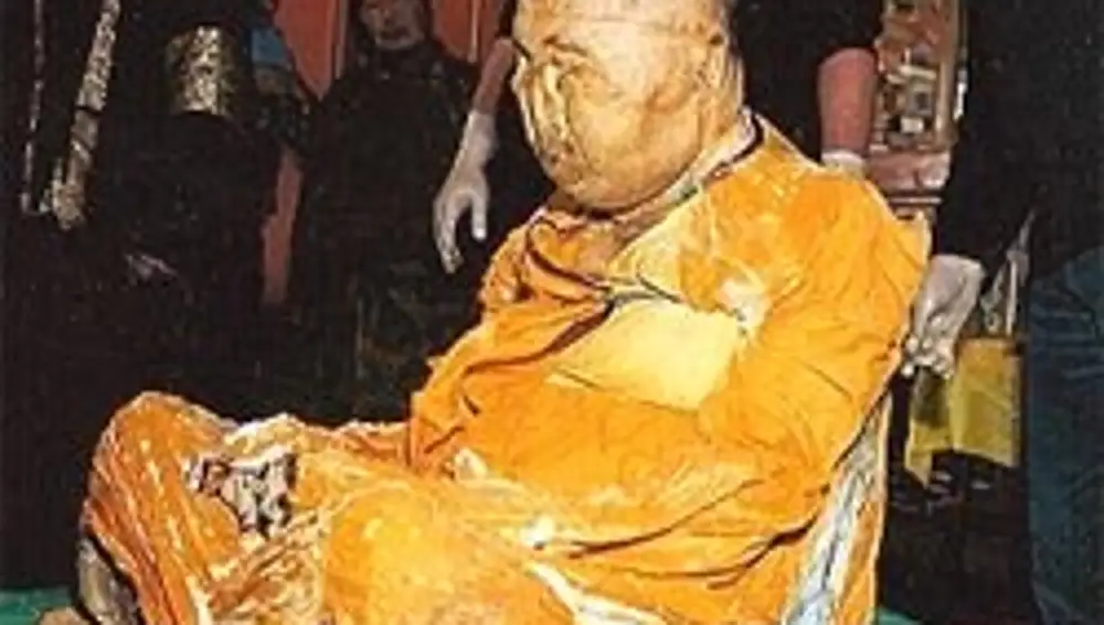 Los monjes son venerados como budas en los templos del norte de Japón