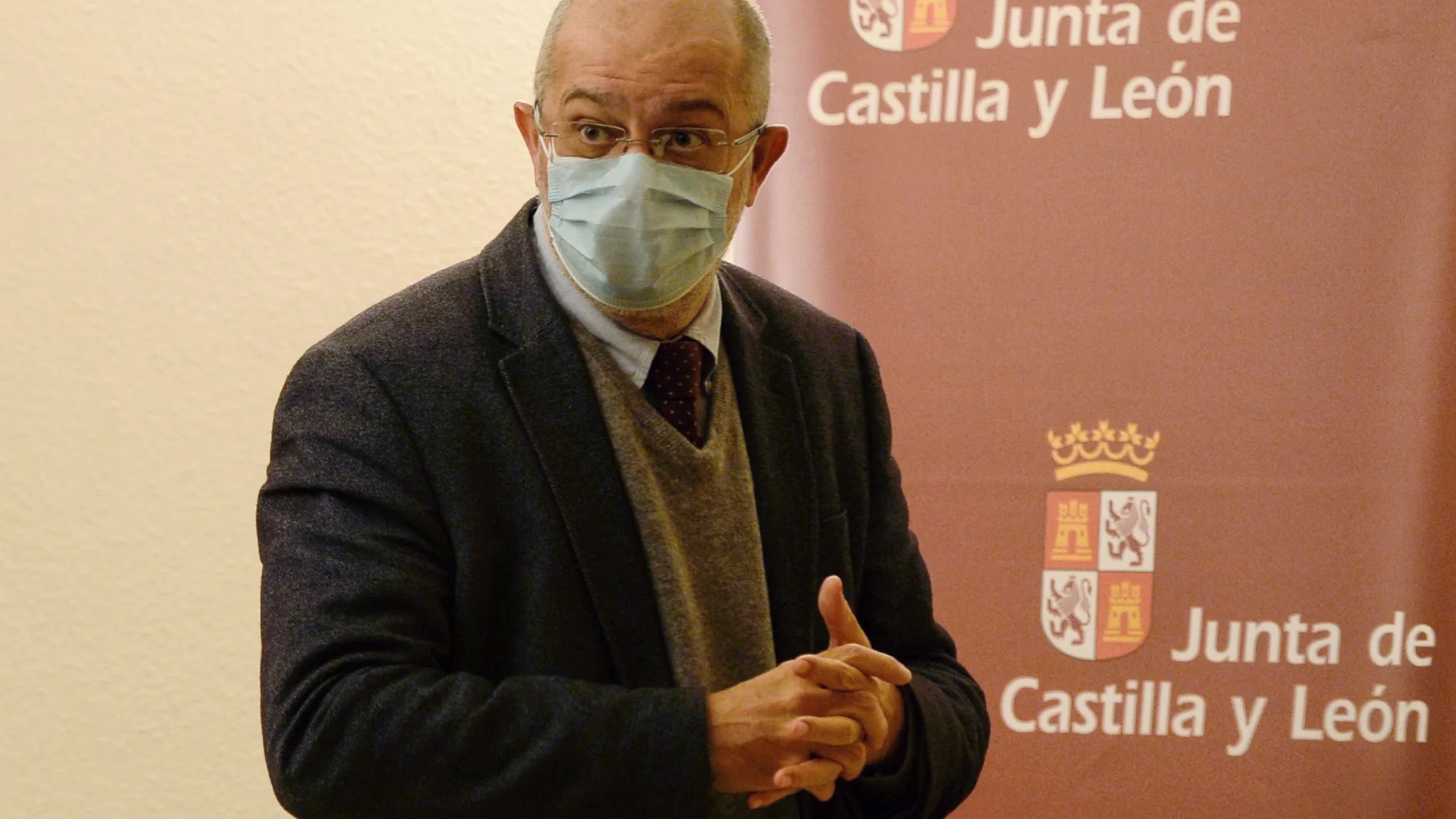El vicepresidente de la Junta de Castilla y León, Francisco Igea