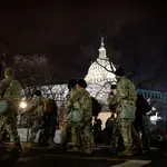  Un centenar de soldados de la Guardia Nacional del Capitolio da positivo en covid
