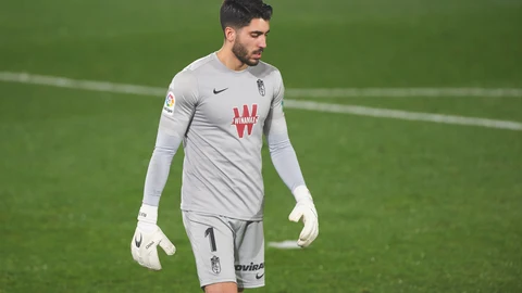 Rui Silva con el Granada.