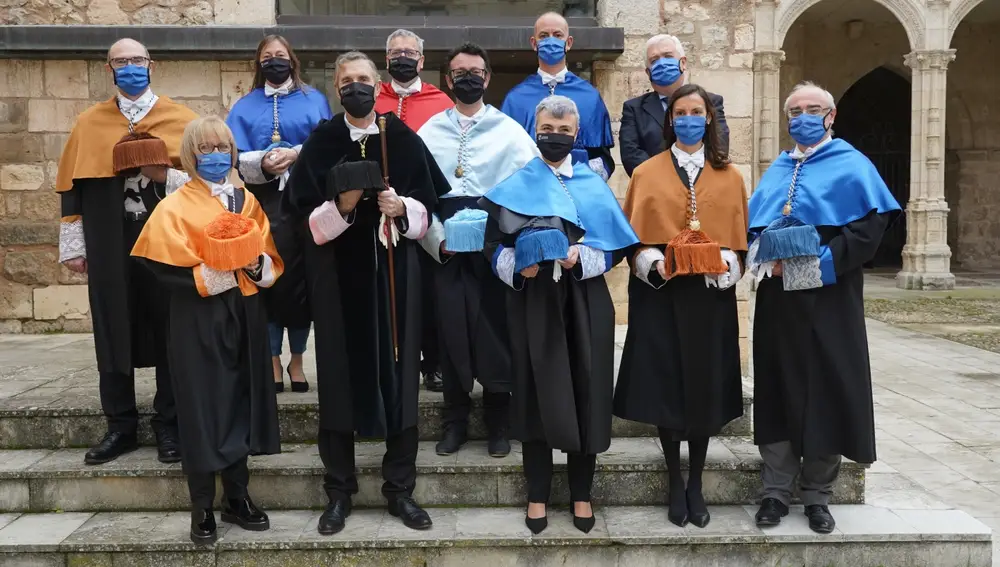 El nuevo equipo rectoral de la Universidad de Burgos (UBU)