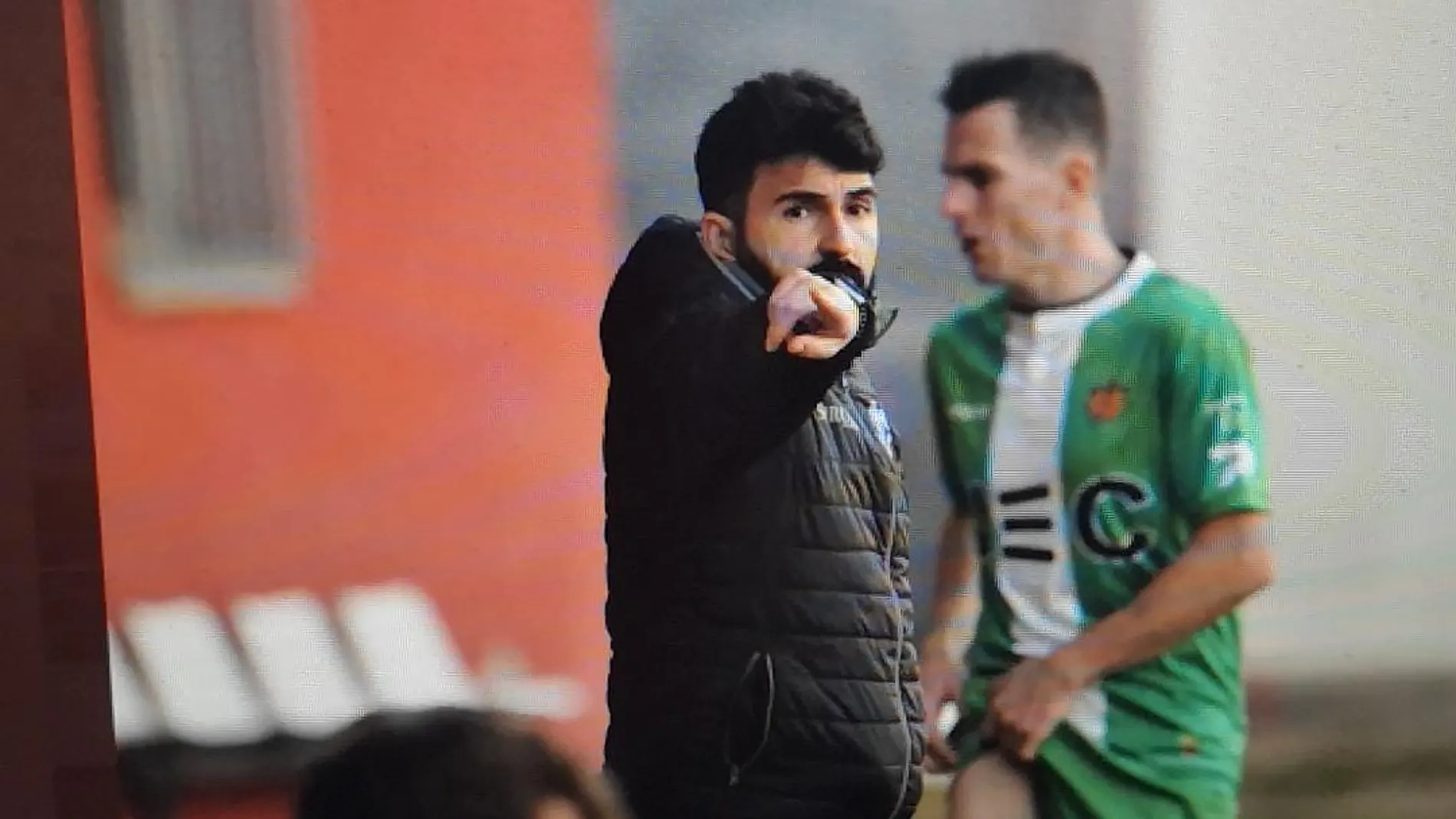 Guillermo Fernández Romo, durante un partido del Cornellà