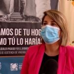 La alcaldesa de Cartagena, Noelia Arroyo