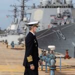 El Rey Felipe VI en su reciente visita a la Base Naval de Rota (Cádiz)