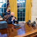 Joe Biden en el Despacho Oval