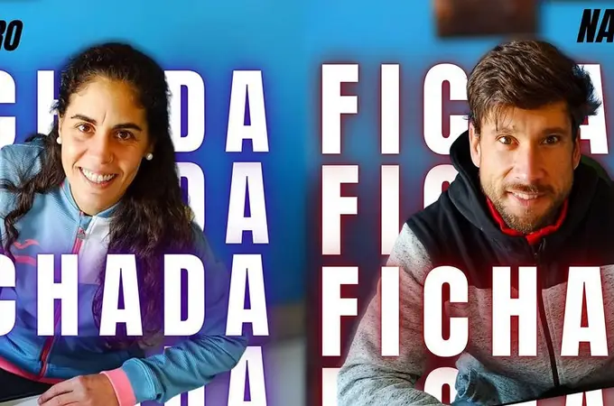 Doble fichaje en las filas de Zyklon Pádel: Ángela Caro y Nacho Gadea