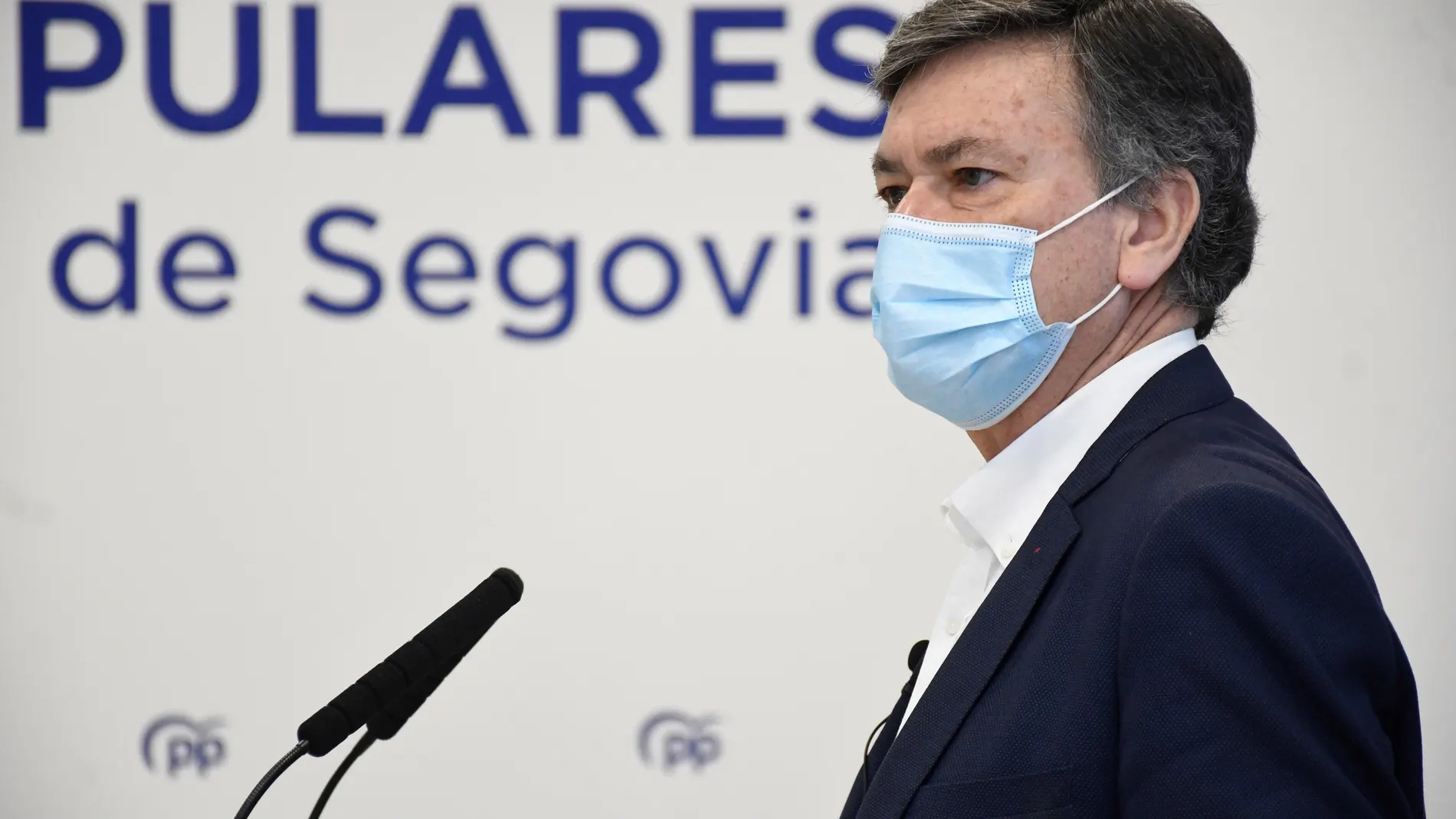 El secretario general del PP de Castilla y León, Francisco Vázquez,