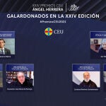 Premiadps XXIV Premios CEU Ángel Herrera
