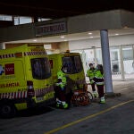 Urgencias del hospital madrileño Doce de Octubre en la tarde del viernes