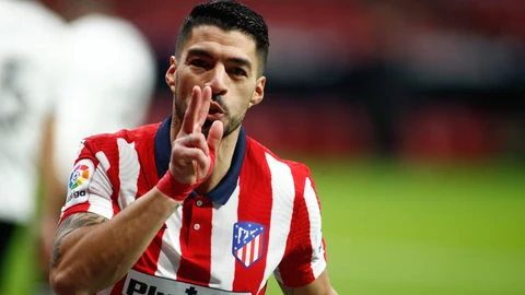 Luis Suárez es el máximo goleador de LaLiga, con 14 tantos.