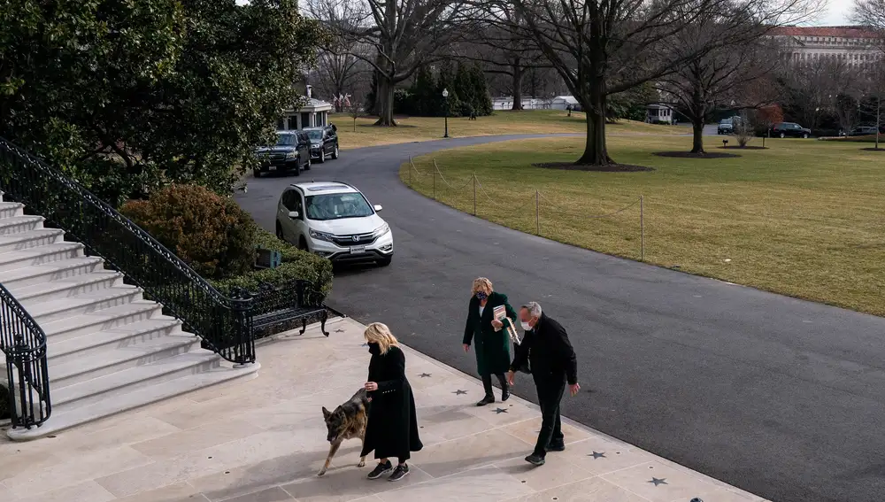 Champ llega a la Casa Blanca