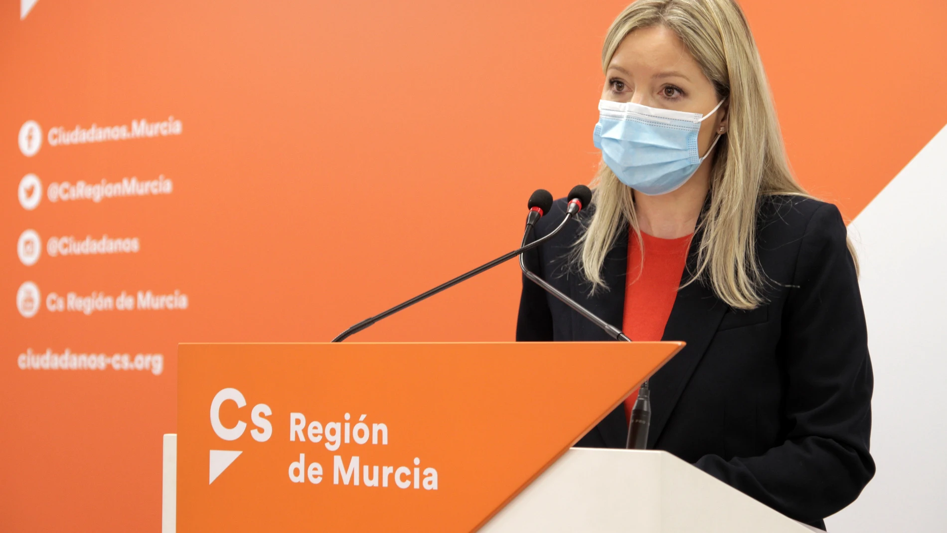 La coordinadora regional de Ciudadanos, Ana Martínez Vidal