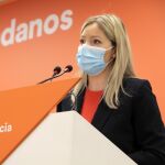 La coordinadora autonómica de Ciudadanos, Ana Martínez Vidal