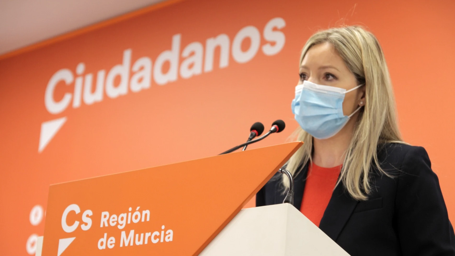 La coordinadora autonómica de Ciudadanos, Ana Martínez Vidal