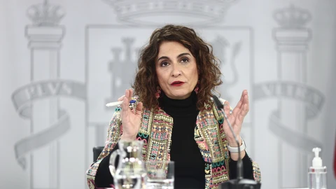 La ministra portavoz y de Hacienda, María Jesús Montero.