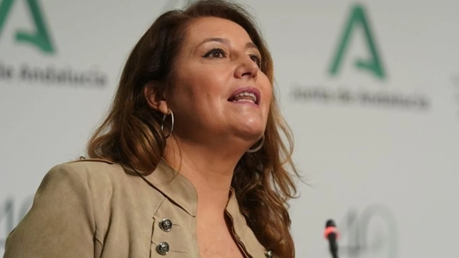La consejera de Agricultura,Ganaderia, Pesca y Desarrollo Sostenible, Carmen Crespo