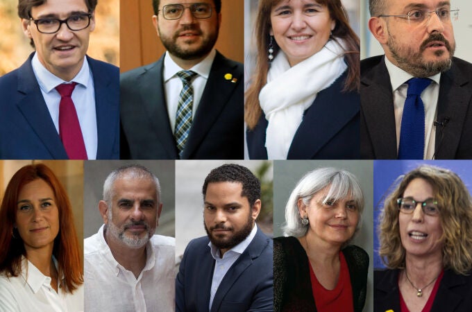 Estos son los candidatos a las elecciones catalanas