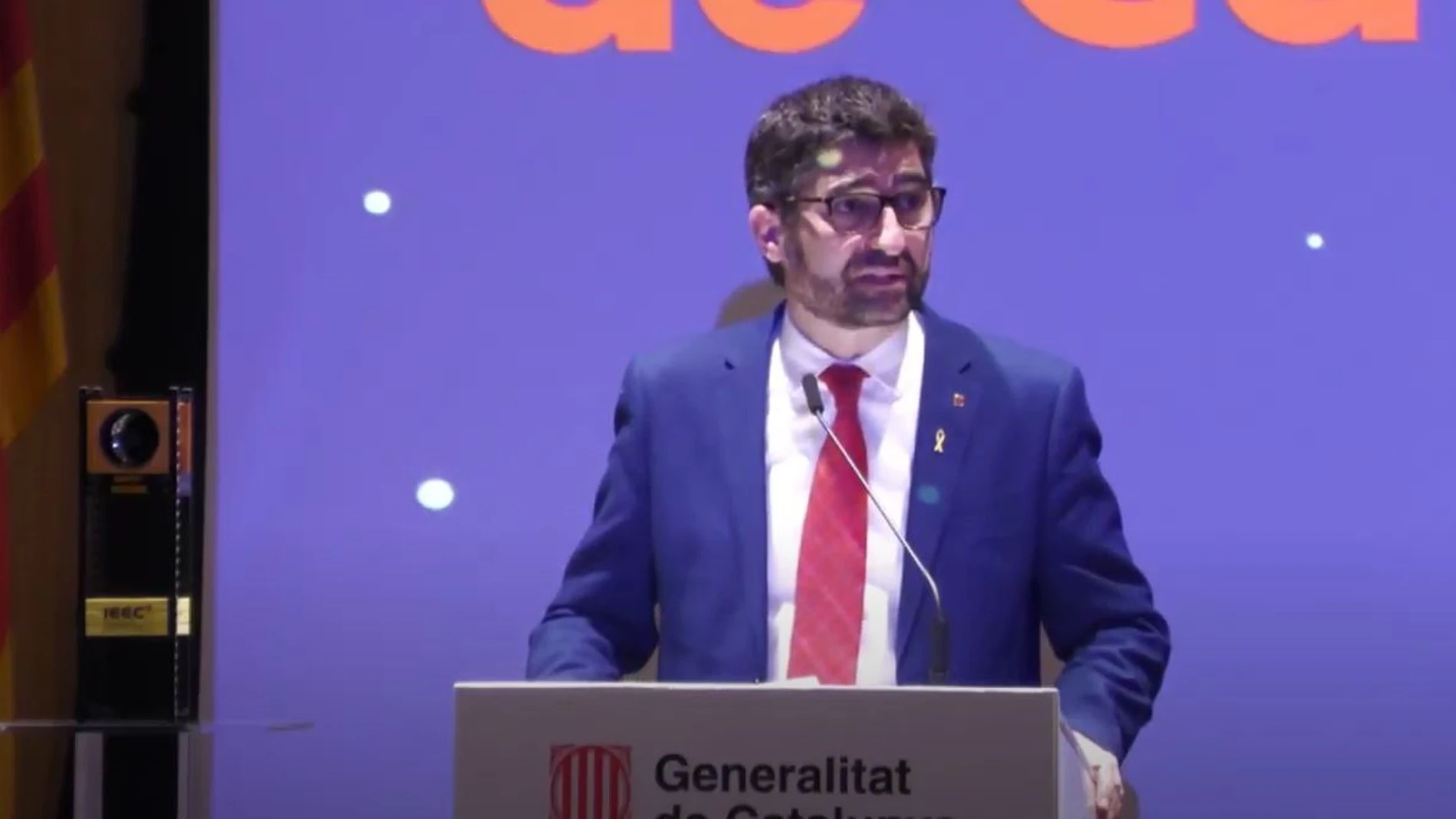 El conseller de Políticas Digitales y Administración Pública de la Generalitat, Jordi Puigneró.