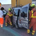 Accidente en Aldaia