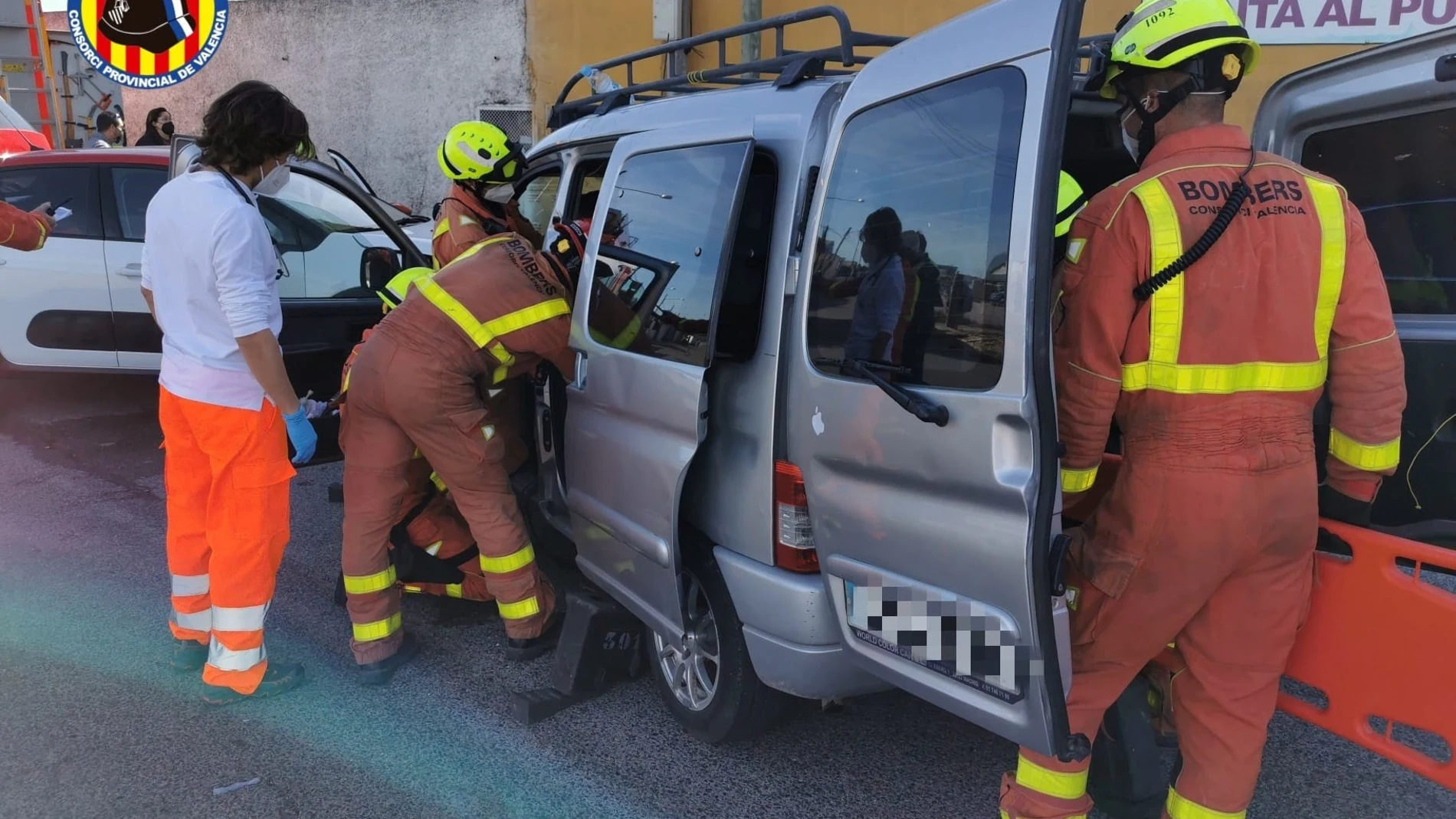 Accidente en Aldaia