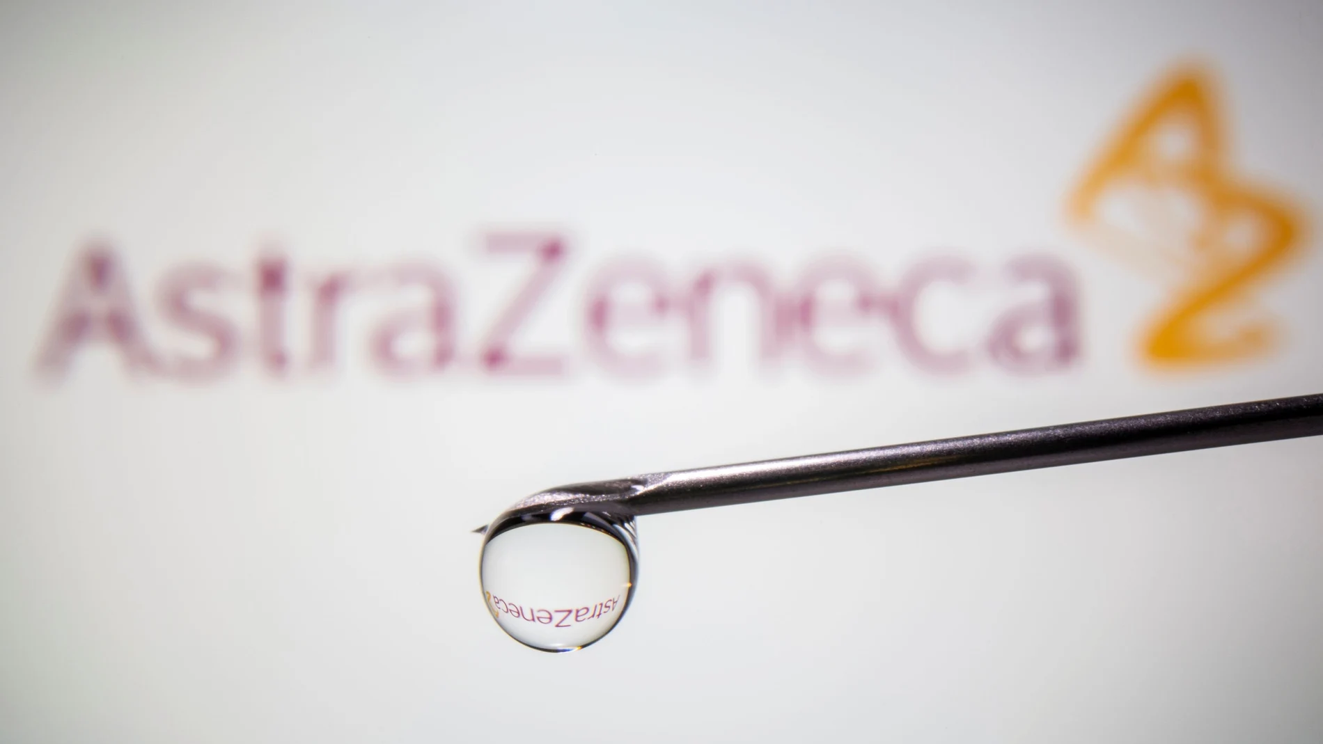 Logo de la compañía farmacéutica AstraZeneca