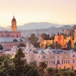 Panorámica de la ciudad de Málaga